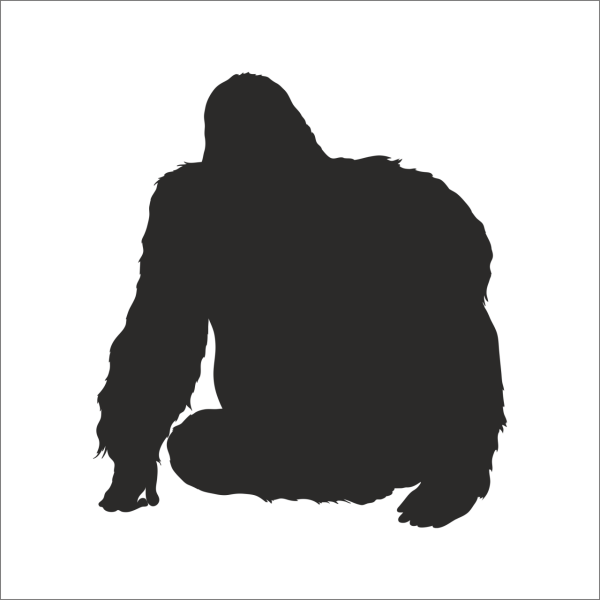 GORİL  FOLYO STİCKER