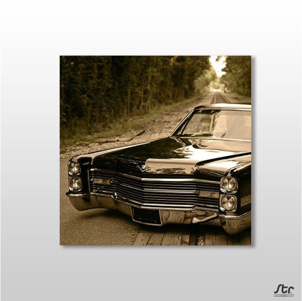Klasik Araba Ön Kanvas Tablo