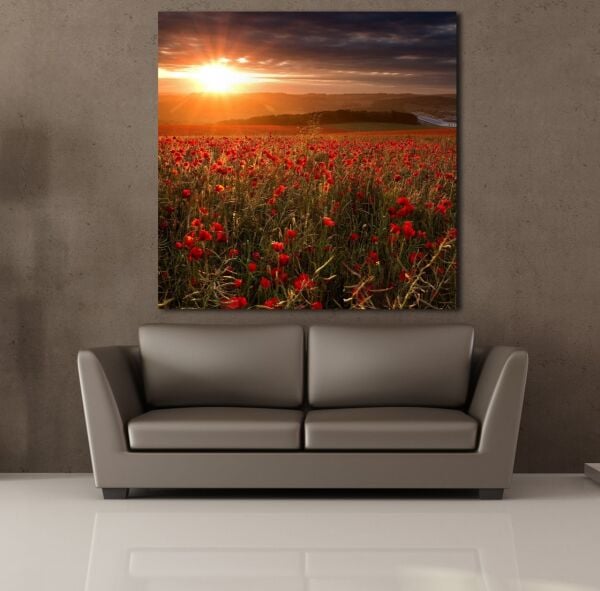 ÇİÇEK TARLASI KANVAS TABLO