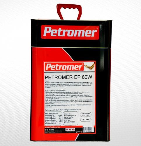 PETROMER PETROGEAR EP 80W GL -4 16 LT DİŞLİ YAĞ