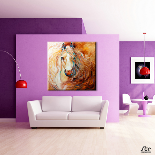 Oryantal Portre At Kanvas Tablo