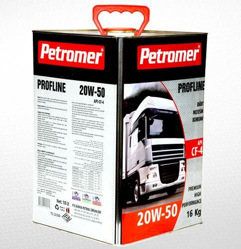 PETROMER PROFLINE 20W-50 CF-4 16 LT TNK