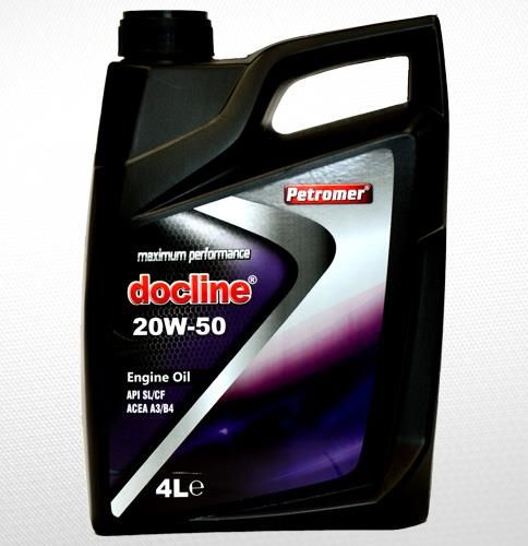 PETROMER DOCLINE 20W-50 SL/CF 4 LT MOTOR YAĞI