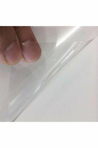 Şeffaf Parlak Yapışkanlı Folyo Koruma Folyosu 61 Cm X 1 Metre