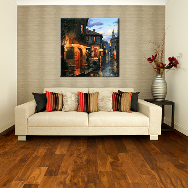 Yağmur Sonrası Kanvas Tablo