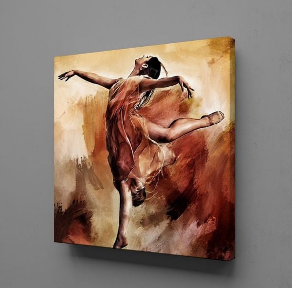 DANS EDEN KADIN KANVAS TABLO