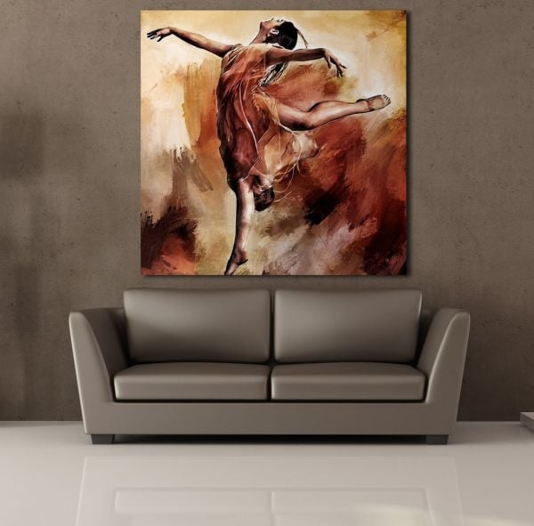 DANS EDEN KADIN KANVAS TABLO