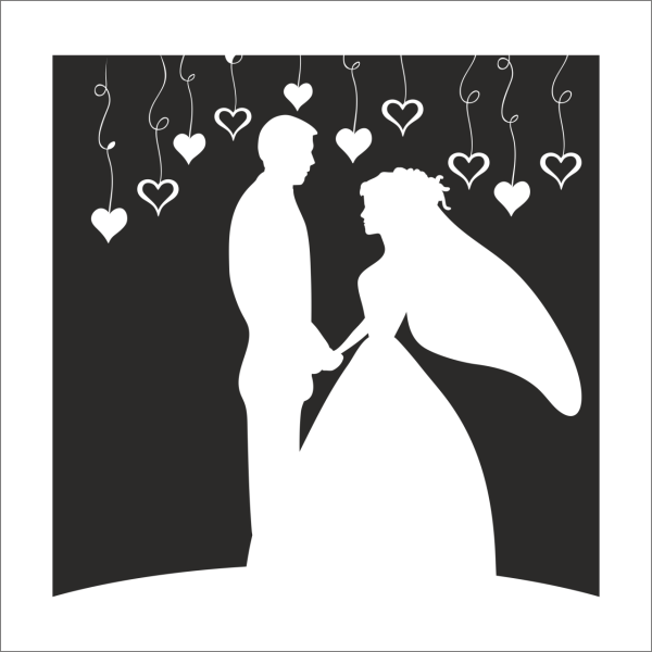 GELİN DAMAT FOLYO STİCKER