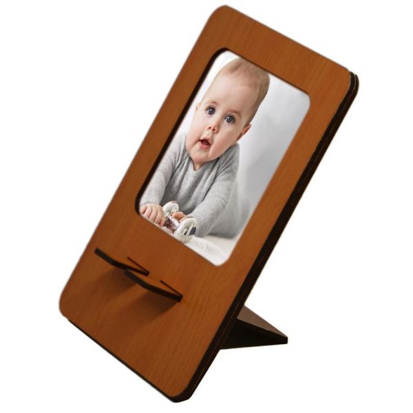 RESİM ÇERÇEVE AHŞAP RENK TELEFON TUTUCU