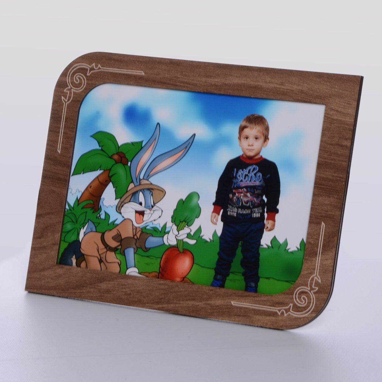 AHŞAP FREZYA RENK RESİM ÇERÇEVE 15*21