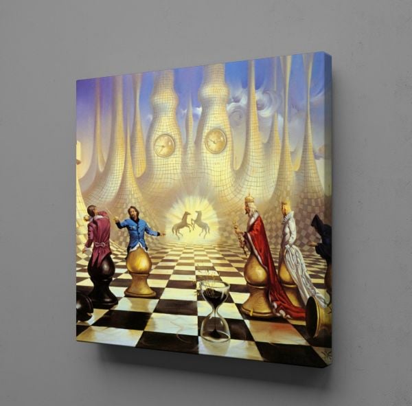 SANTRANÇ KANVAS TABLO