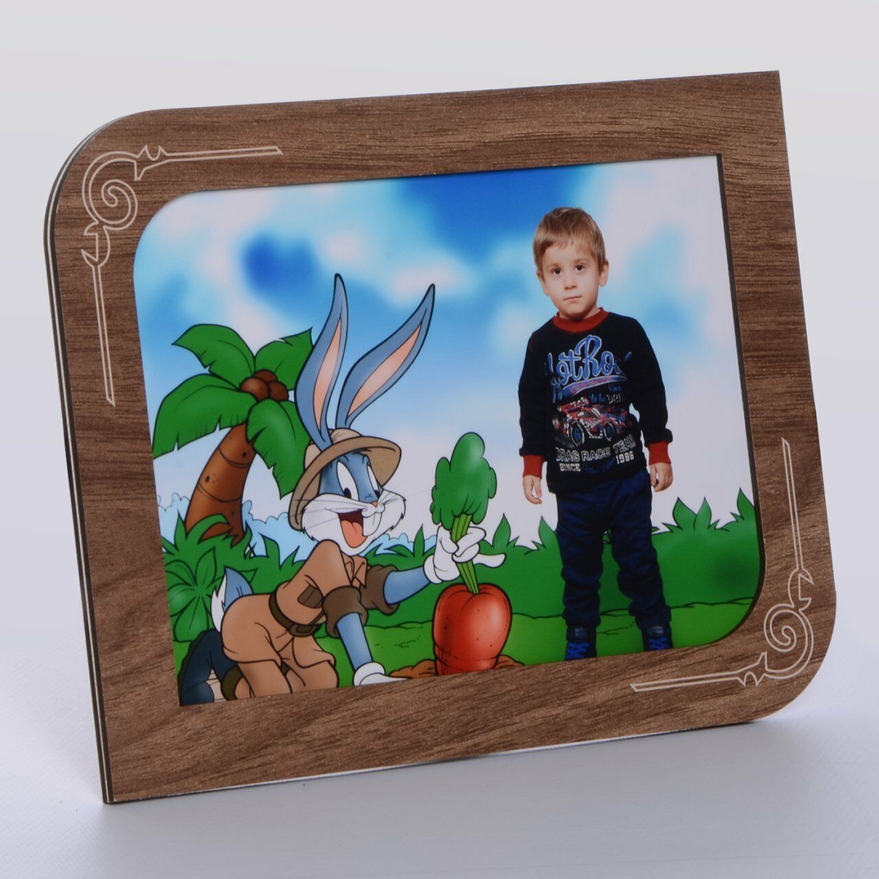 AHŞAP FREZYA RENK RESİM ÇERÇEVE 10x15