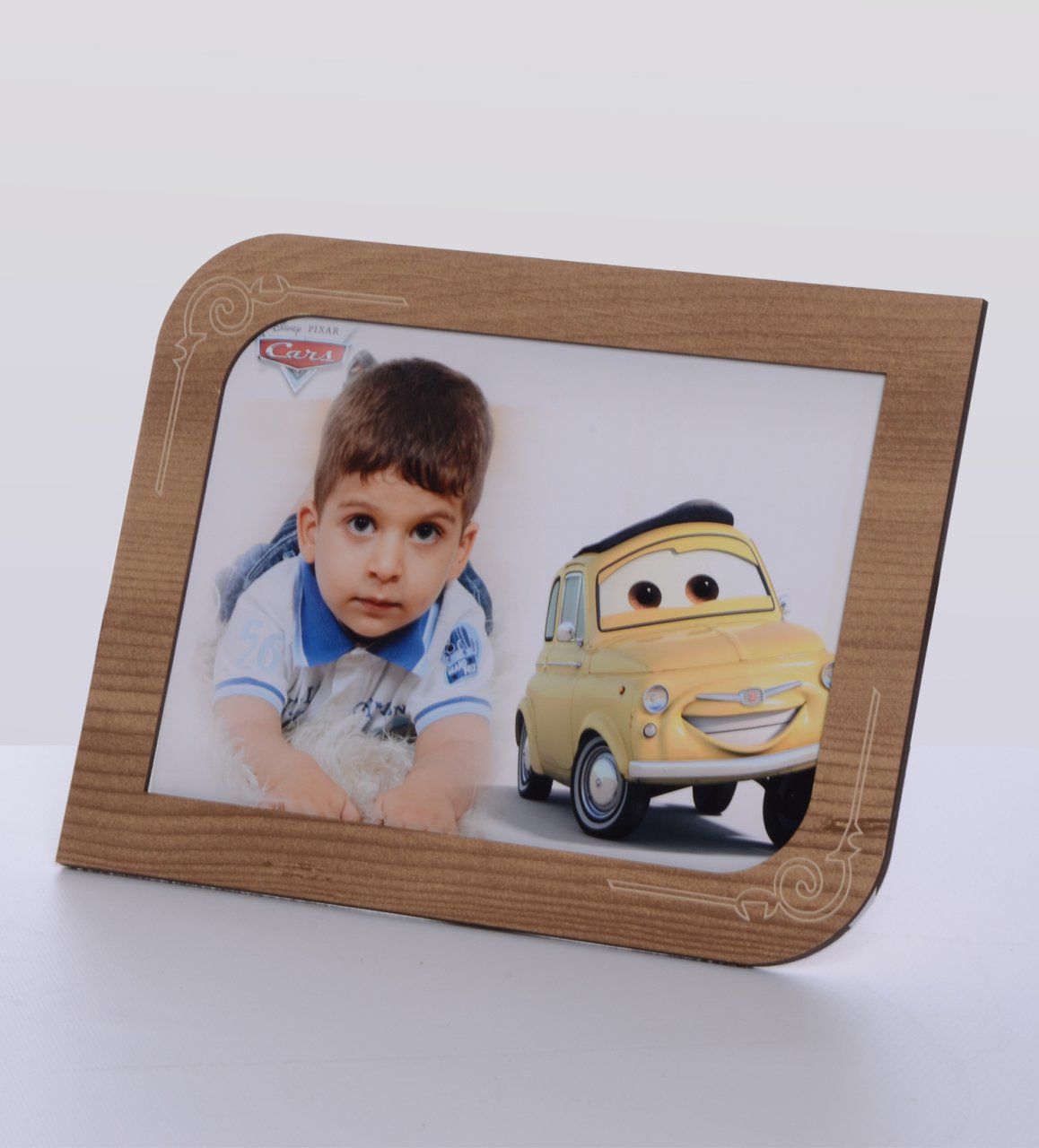 AHŞAP AKASYA RENK RESİM ÇERÇEVE 15*21