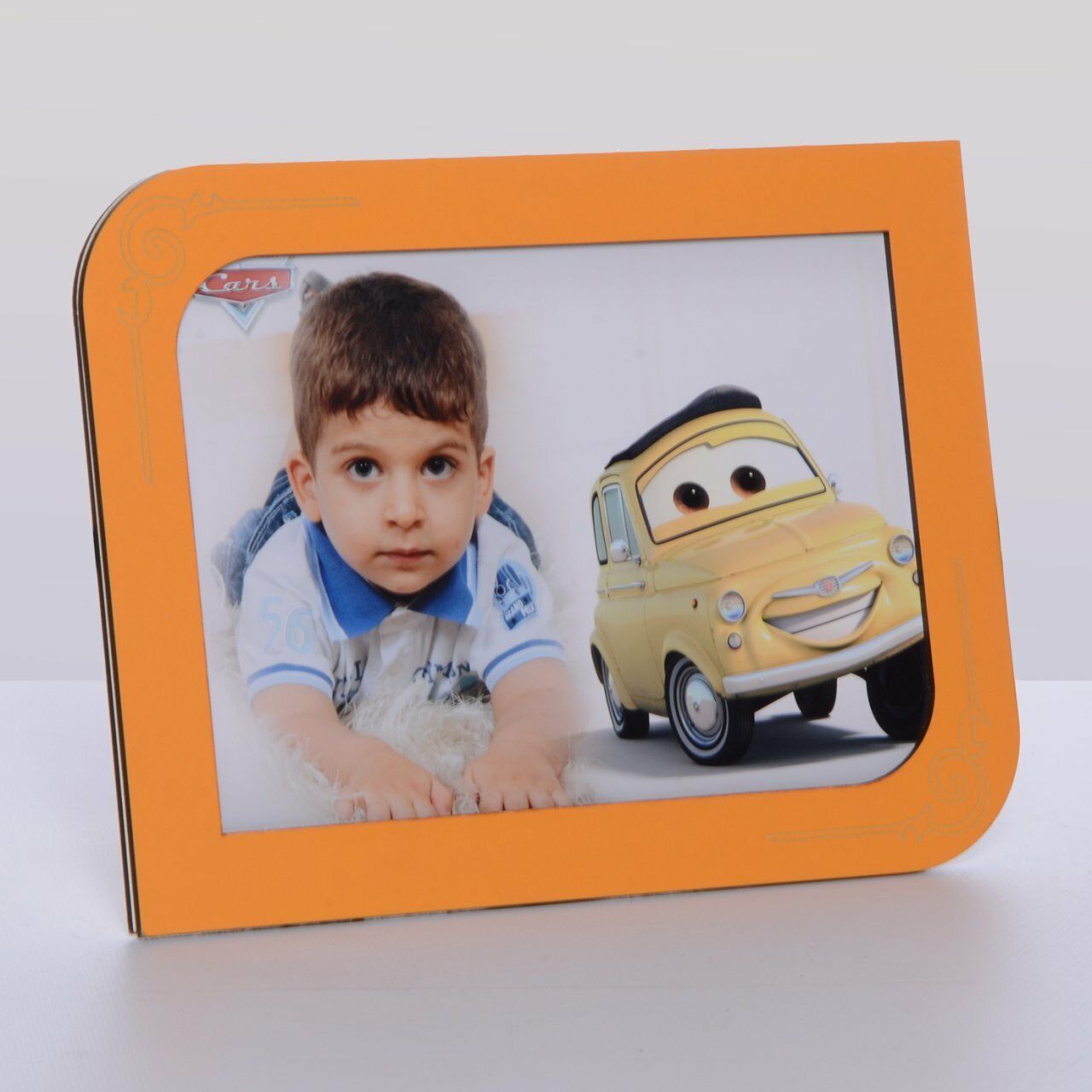 AHŞAP TURUNCU RENK RESİM ÇERÇEVE 10x15