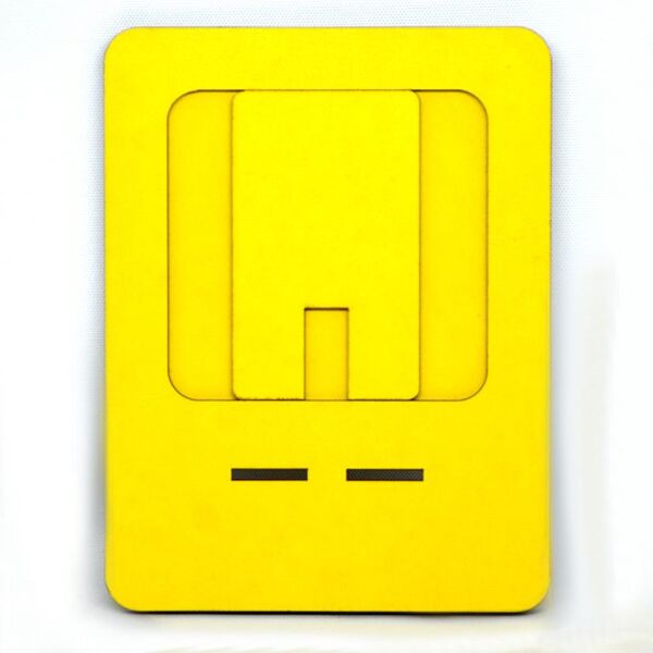 RESİM ÇERÇEVE SARI TELEFON TUTUCU