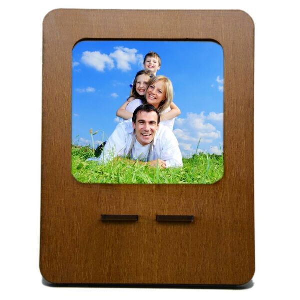 RESİM ÇERÇEVE HİSAR CEVİZ TELEFON TUTUCU