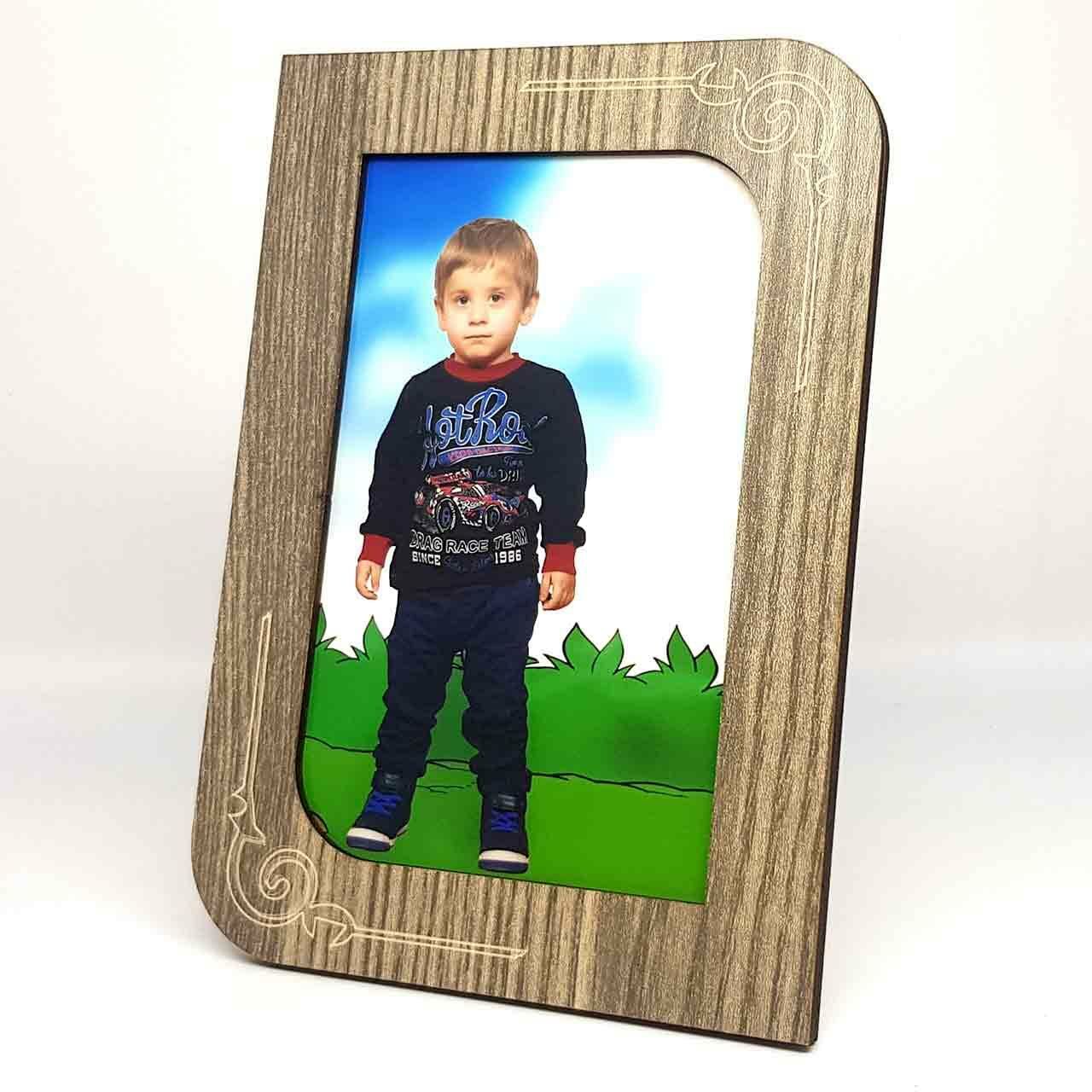 AHŞAP ALİZE RENK RESİM ÇERÇEVE 10x15