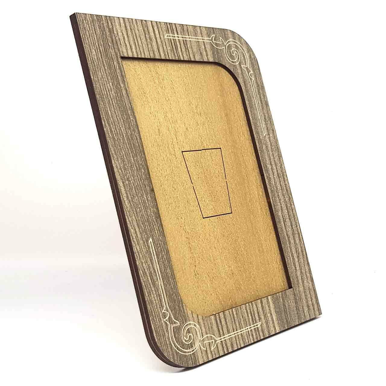 AHŞAP ALİZE RENK RESİM ÇERÇEVE 10x15