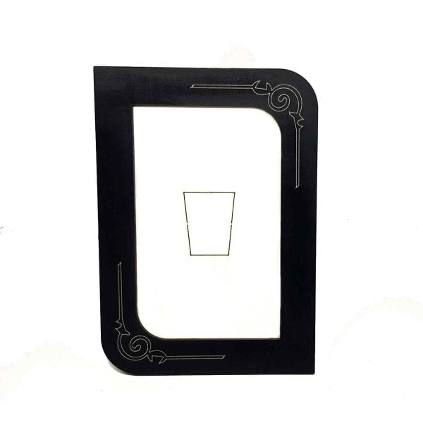 AHŞAP SİYAH RENK RESİM ÇERÇEVE 10x15