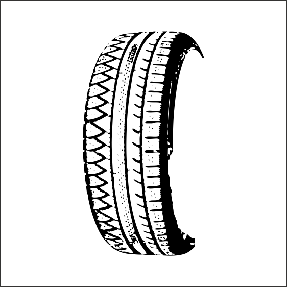 OTO LASTİK İZİ FOLYO STİCKER DERSTV408