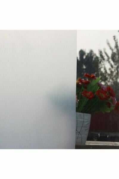 Cam Kumlama Folyosu - Buzlu Cam Filmi 61 Cm * 3 Mt Yapışkanlı