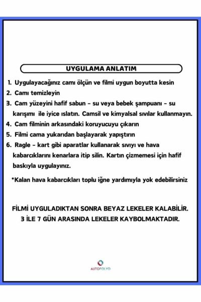 Cam Kumlama Folyosu - Buzlu Cam Filmi 61 Cm * 3 Mt Yapışkanlı