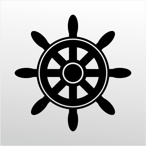 Folyo Sticker Gemi Dümeni