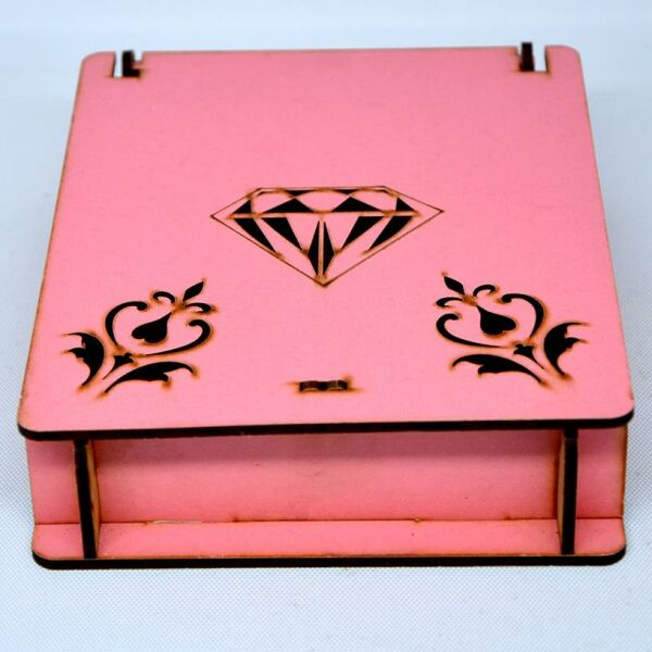 PEMBE HEDİYELİK KUTU