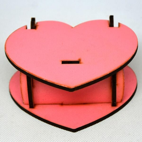 PEMBE HEDİYELİK KUTU