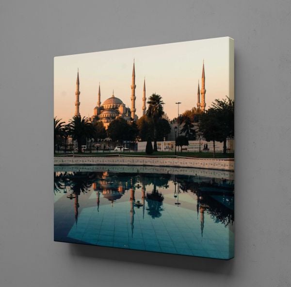 CAMİNİN YANSIMASI KANVAS TABLO