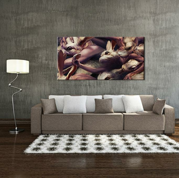 Hamster Kanvas Tablo