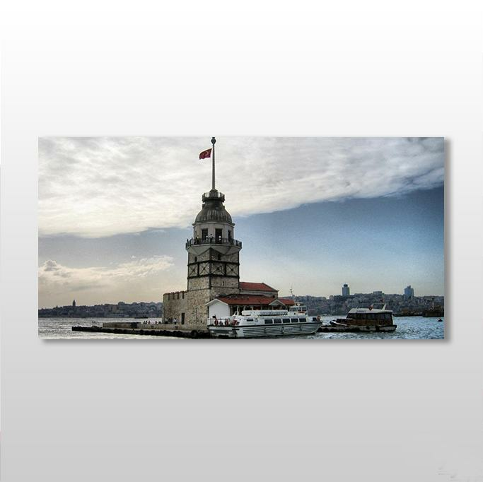 Kız Kulesi İstanbul Kanvas Tablo