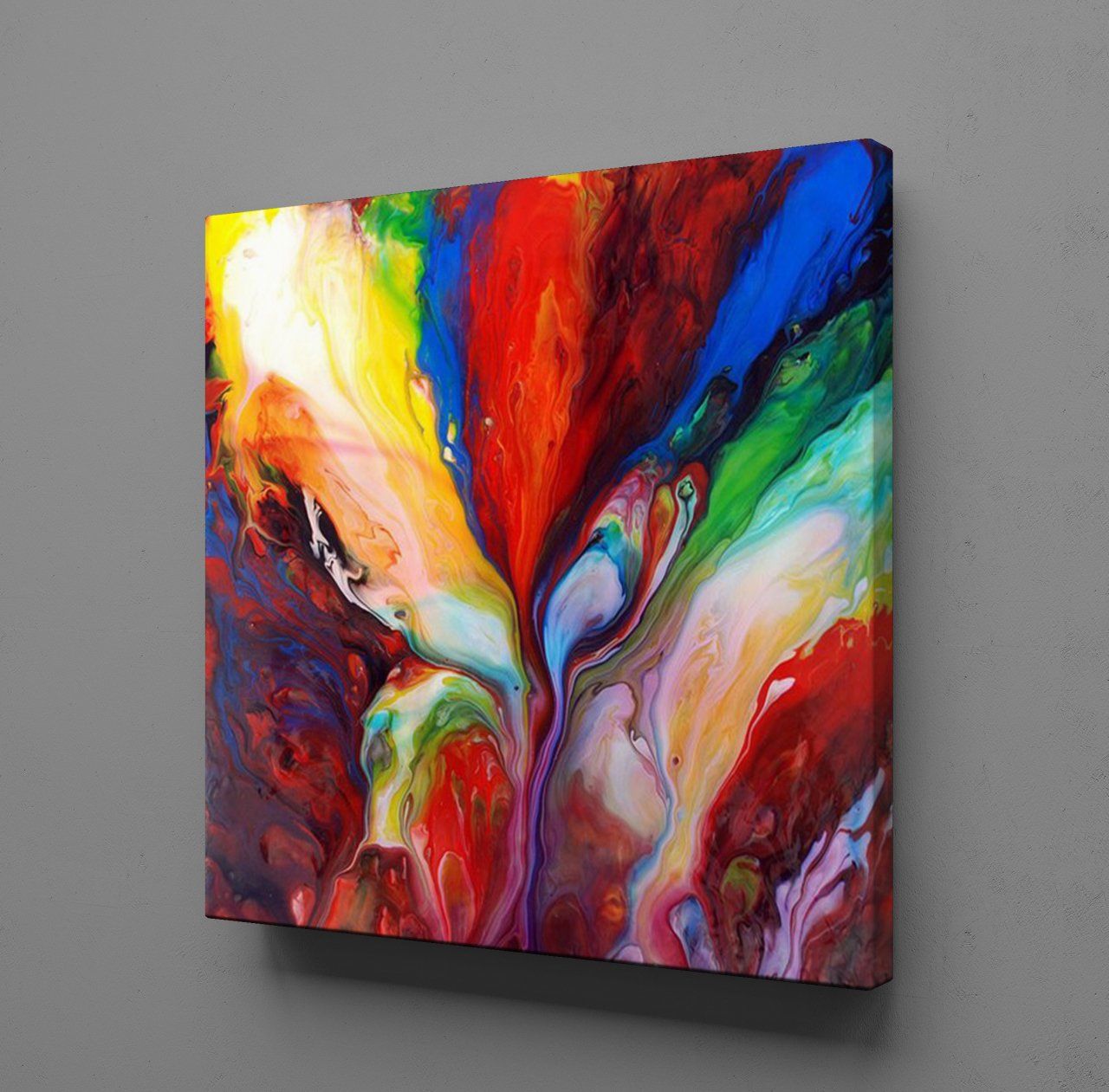 RENKLİ KANVAS TABLO