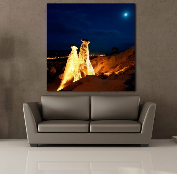 PERİ BACALARI KANVAS TABLO