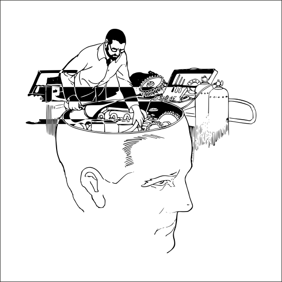 İNSAN BEYNİ FOLYO STİCKER