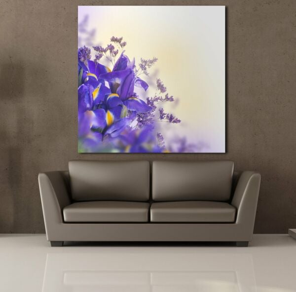 MOR MENEKŞELER KANVAS TABLO