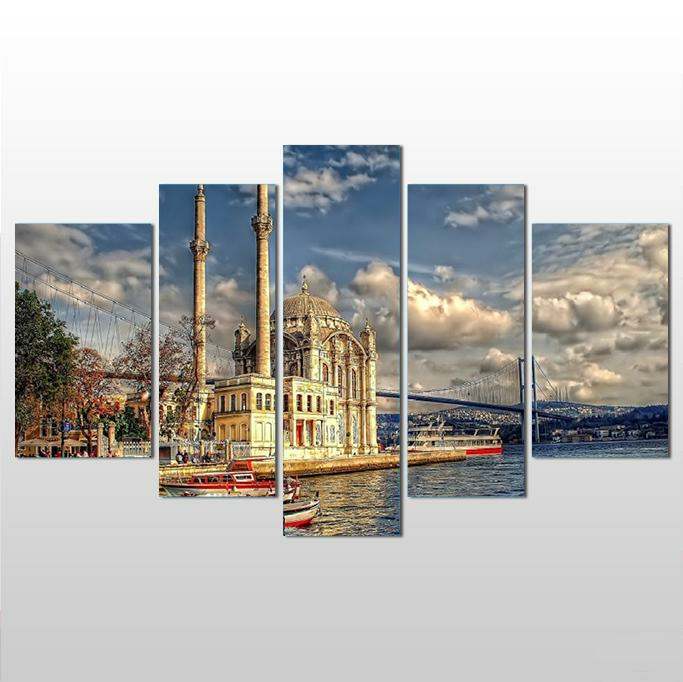 İstanbul Boğazı  Kanvas Tablo