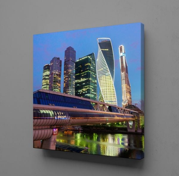 BİNALAR KANVAS TABLO