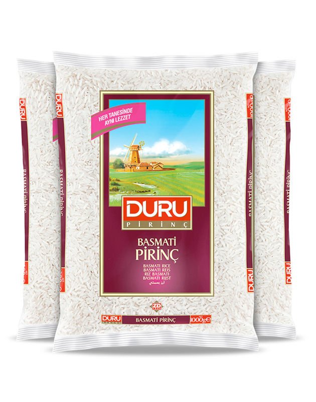 3'lü Basmati Pirinç Paketi (3 x 1 kg)