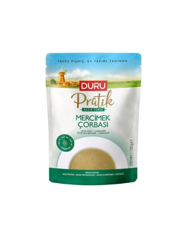 Duru Pratik Mercimek Çorbası 250ml