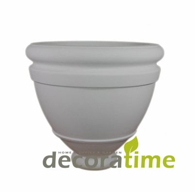 DECORAVINTAGE FİBER SAKSI SAMARA - BÜYÜK SAKSI - DEKORATİF SAKSI - ÇİÇEKLİK