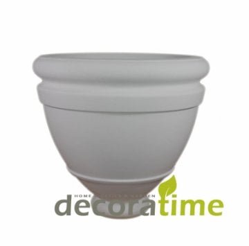 DECORAVINTAGE FİBER SAKSI SAMARA - BÜYÜK SAKSI - DEKORATİF SAKSI - ÇİÇEKLİK