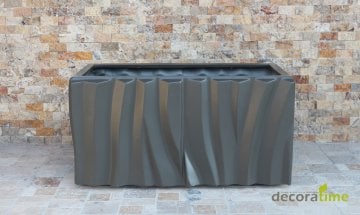 FİBER SAKSI NESTA 3D 30*100*40 - Hazneli