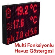 Multi Fonksiyonlu Büyük Havuz Göstergesi