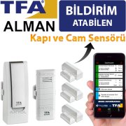 TFA Weatherhub WH3311 Kapı Açıldı İkazı + Oda Sıcaklık Takibi Set