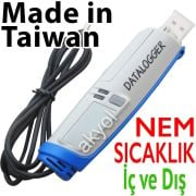 Mic Meter 985945 İç Dış Sıcaklık ve İç Nem Kayıt Cihazı