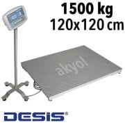 Desis B5 1.5 Ton Platform Baskül - 120x120 cm