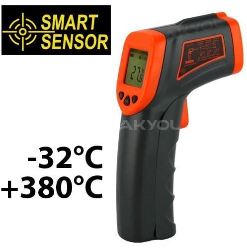 Smart Sensor AT 380 Kızılötesi Lazerli Sıcaklık Ölçer
