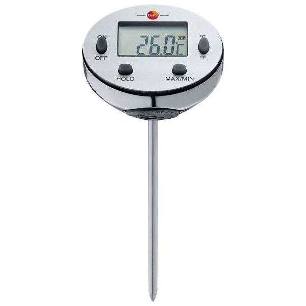 Testo 0560-1113 Su Geçirmez Paslanmaz Mini Termometre