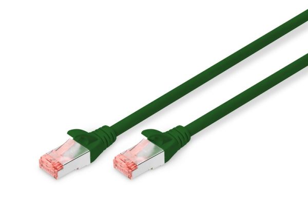 Digitus Zırhlı Patch Kablo Cat6 Yeşil (3m)